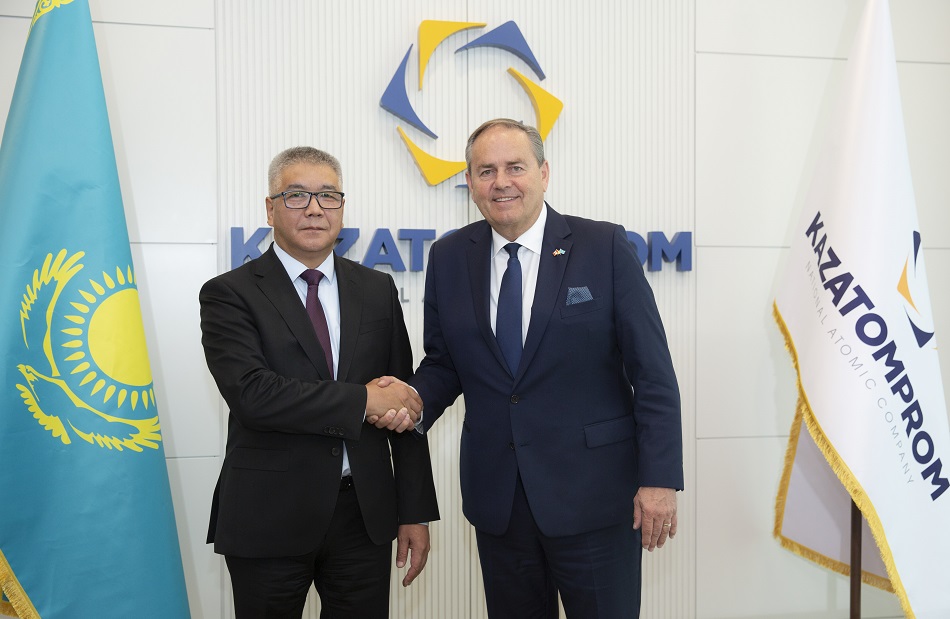 Председатель Правления Казатомпрома встретился с представителями Cameco Corporation