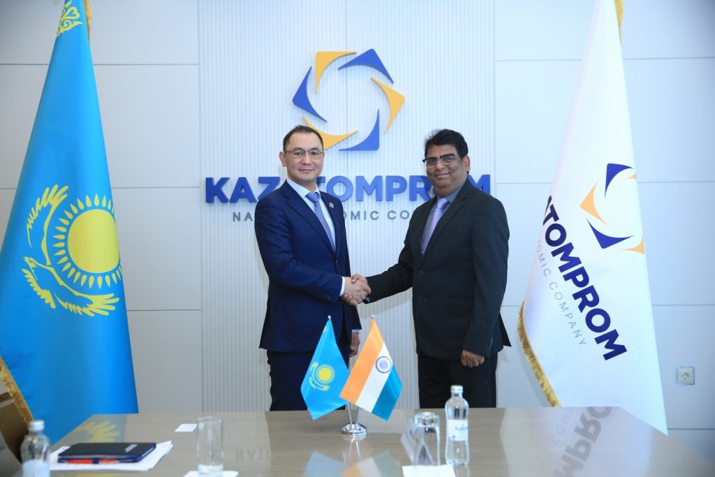 Председатель Правления Казатомпрома встретился с представителями Nuclear Fuel Complex Индии