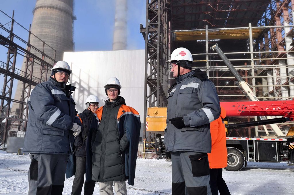 Визит представителей общественности на ТЭЦ-2