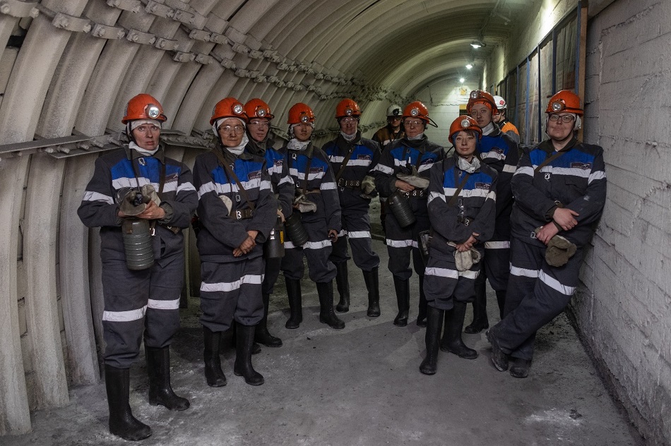 Подземный пленэр на шахте АО «АрселорМиттал Темиртау»