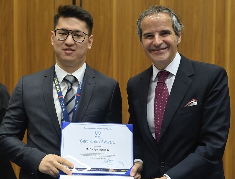 Представитель Казатомпрома стал победителем международного конкурса МАГАТЭ